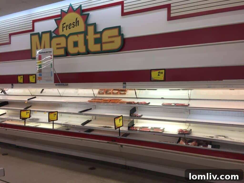 Amid Fort Worth's Storm Battle, Ryan Place Neighbors Become the First Line 4 Grocery store aisles cleared out due to panic buying in Fort Worth
