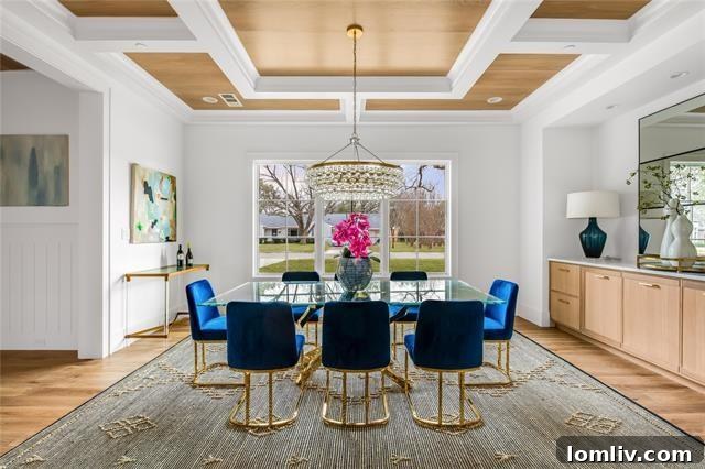 Inviting Living Room with Modern Farmhouse Decor