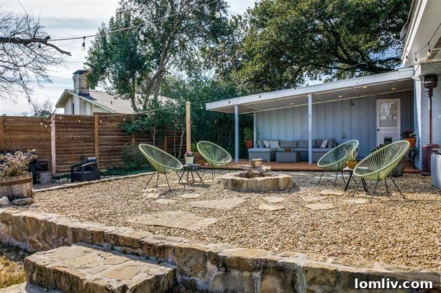 Inviting Backyard Oasis Dallas Home