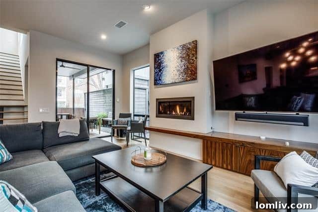 open concept living space with kitchen and dining areas