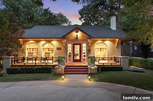 Elegant living room with hardwood floors and ample natural light at 4332 Avondale Ave