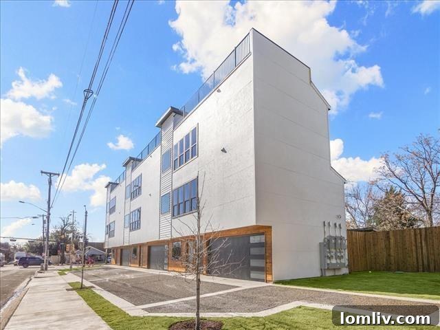 The vibrant Bishop Arts District street, featuring an array of unique shops, restaurants, and local culture.