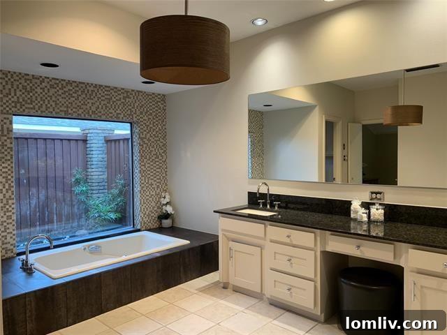 Modern Home Exterior with Lush Landscaping