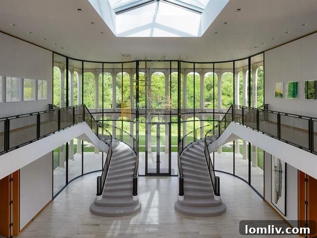 10210 Strait Lane Dallas - Interior Stairs and Architecture