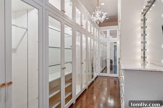 Detail shot of exquisite interior decor, showing refined textures, patterns, and luxurious materials used throughout the home