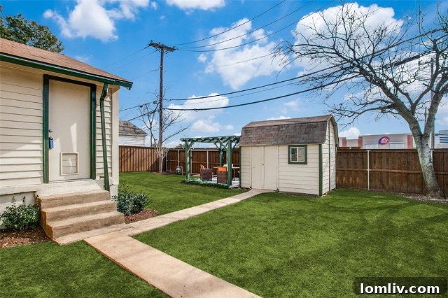 Inviting backyard pergola perfect for outdoor dining and relaxation