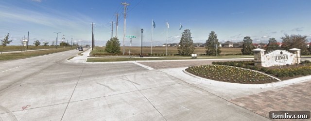 Satellite map highlighting the interconnectedness of Lexington Park and the existing Lexington Country subdivision along Coit Road, Frisco