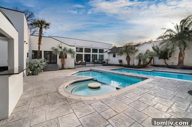 Aerial View of Celestial Road Home and Surrounding Addison Neighborhood