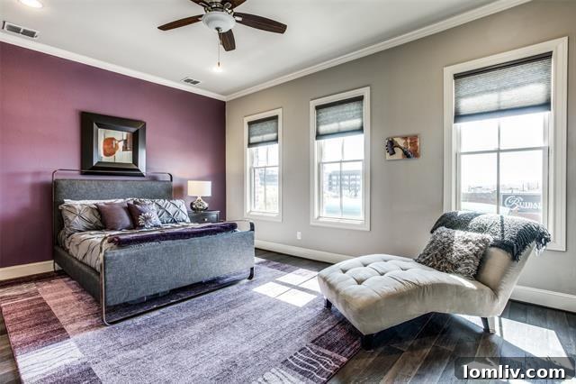 Sleek modern interior design in Dallas townhome