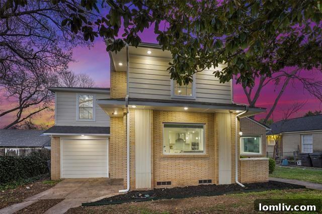 Charming Dilbeck-inspired home exterior in Dallas