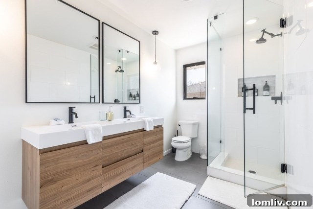 Well-appointed third bathroom