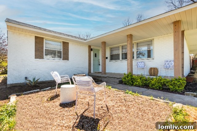 Modern dining area with stylish furnishings