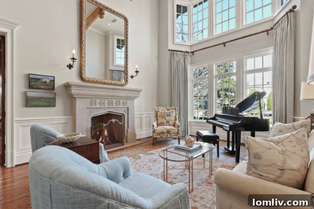 Formal Dining Room with Arched Entry in Luxury Dallas Home