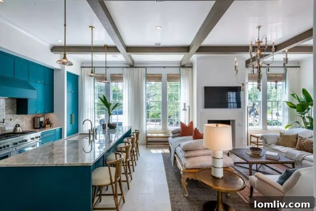 Elegant poolside scene at a vacation rental in Alys Beach.