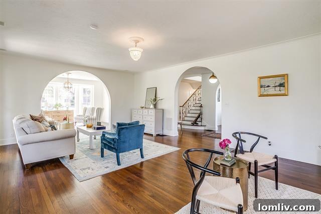 Charming and bright interior space, showcasing detailed architecture and a thoughtful renovation at 2200 Winton Terrace E.