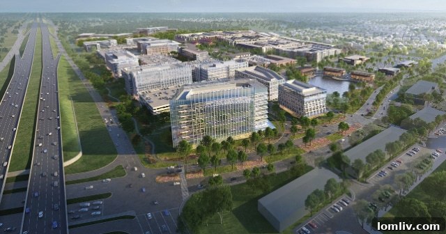 The Farm in Allen, a 135-acre mixed-use development off Alma Drive