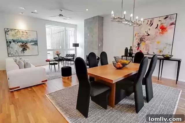 Two Coveted Oak Lawn Residences For Sale 16 Well-appointed bedroom showcasing modern decor and ample space