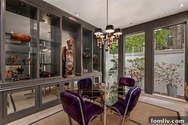 Two Coveted Oak Lawn Residences For Sale 7 Modern bathroom with sleek finishes and ample lighting