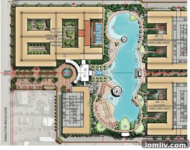 The Villages at SoHo Square: A Glimpse into Dallas's New Lagoon Community