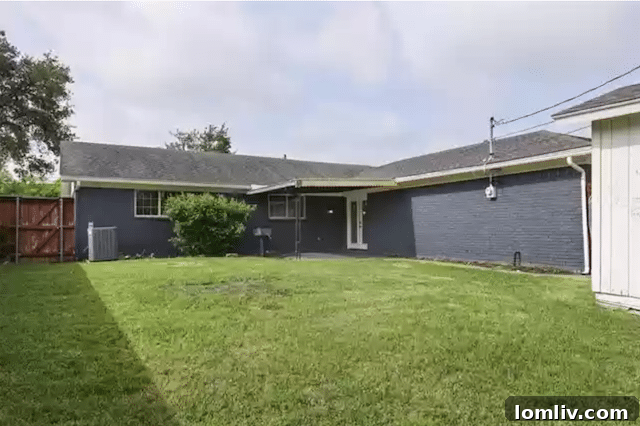 Uncover Lake Highlands: Unexpected Splurges and Smart Steals 14 Lush grassy backyard, perfect for families and pets, at the charming 11261 Cactus Lane residence