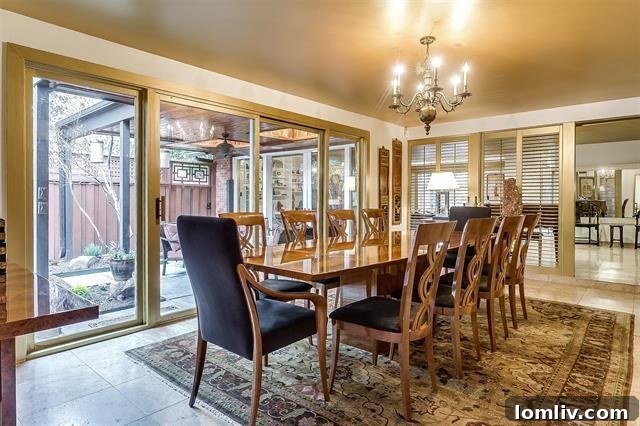 Detailed view of Midcentury Modern interior design elements