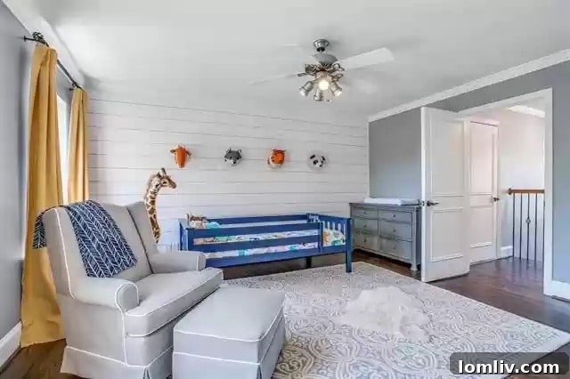 Luxurious master bedroom with plush carpeting and natural light.