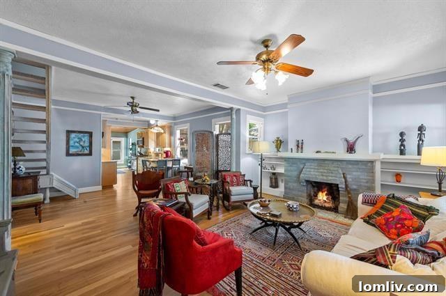 Cozy Dining Area in Historic Home