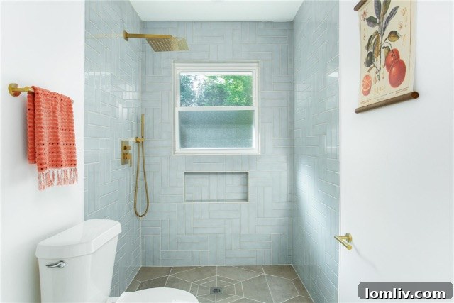 Unique Tile Inlay Design by Paige Poupart's Tile Artist