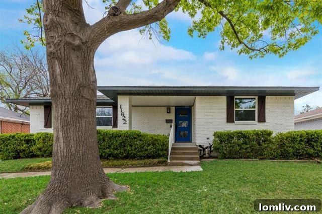 Lochwood Midcentury Modern Awaits Your Masterpiece 2 Discover Your Dream Midcentury Modern Home in Lochwood Estates, Dallas TX