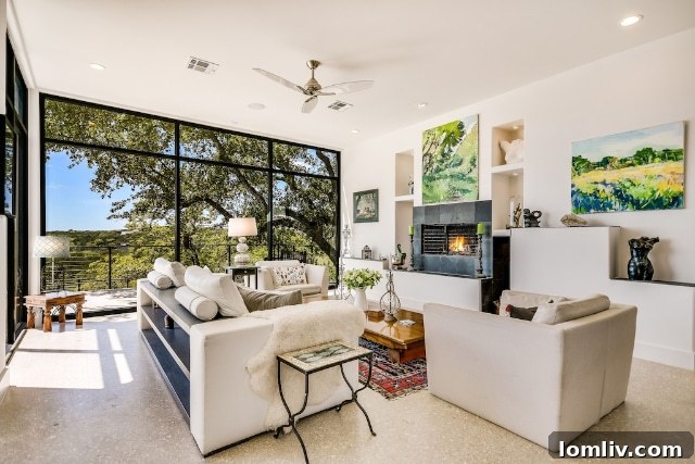 Above Clifftop Indoor Pool - Austin Luxury Retreat