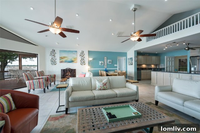 Cozy Loft Area for Additional Sleeping