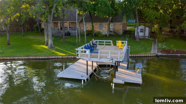 Spacious Living Area with Lake Views