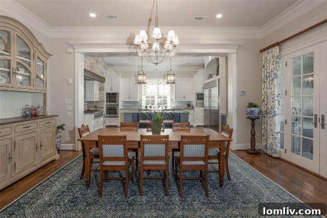 Open concept living area in a luxury Fort Worth home
