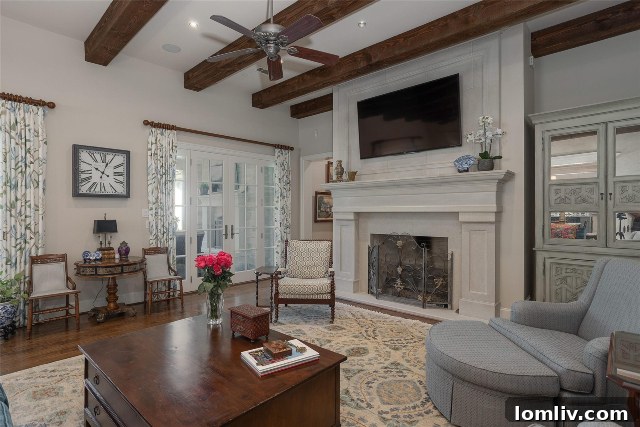 Spacious and bright luxury kitchen with island