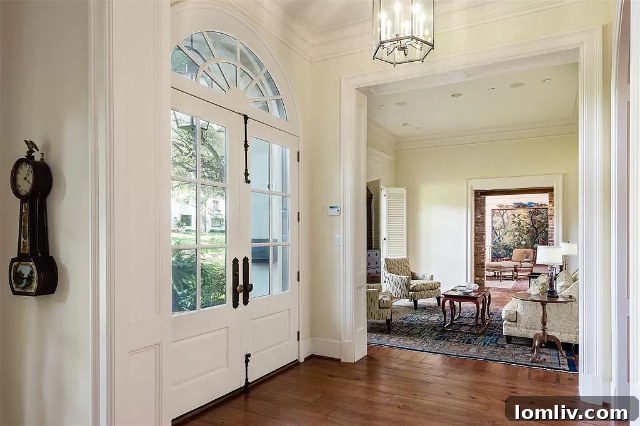 4214 Manning Lane - French Creole Vestibule and Study