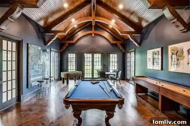 9520 Hathaway Street - Contemporary Art Installation in Hallway