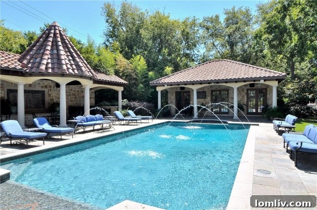 9520 Hathaway Street - Original Backyard Landscape