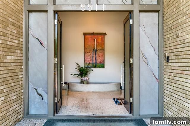 Elegant dining space within the 5511 Royal Lane residence