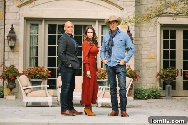 John Gomes, Julia Spillman, and Fredrik Eklund of The Eklund | Gomes Team at Kessler West