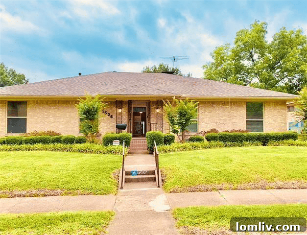 Completely renovated exterior of 1506 Lexington Drive