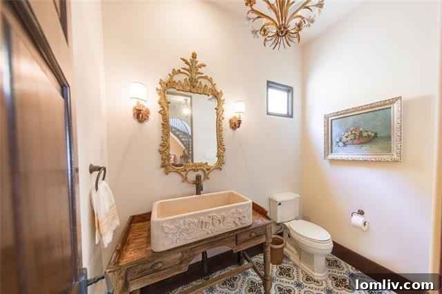 Mediterranean Masterpiece on Bunting Avenue 11 Bright informal dining area in the kitchen with garden views