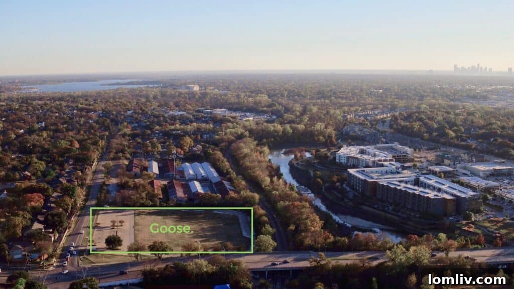 Modern home exterior in the Goose at White Rock Valley community