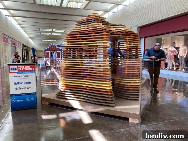 Balfour Beatty and Kimley Horn Guadalu PLAYhouse at Dallas CASA Parade of Playhouses