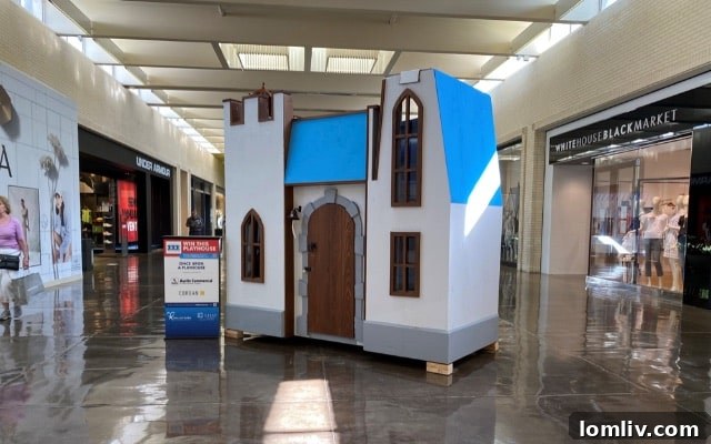 Austin Commercial and Corgan Construction Castle at Dallas CASA Parade of Playhouses