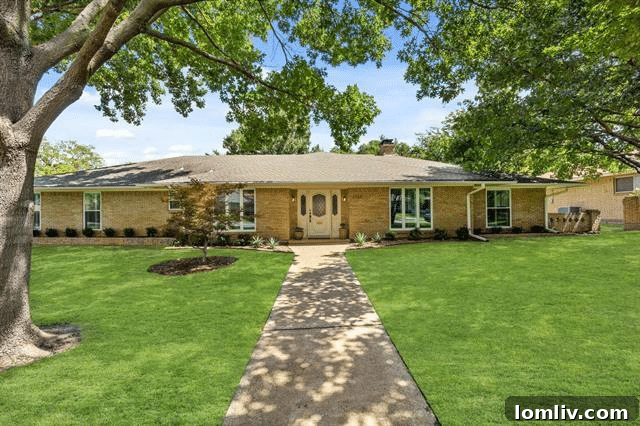 Exquisite Dallas Home with Slate Blue Interior