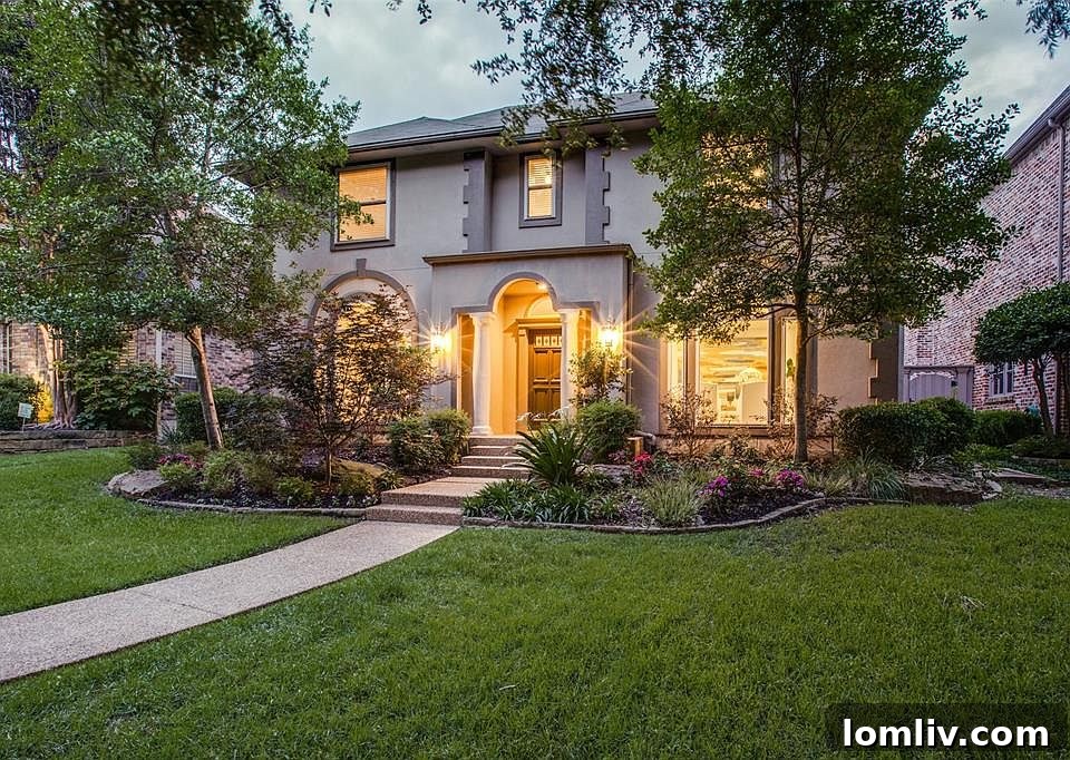 3121 Westminster Avenue Exterior - University Park Luxury Home