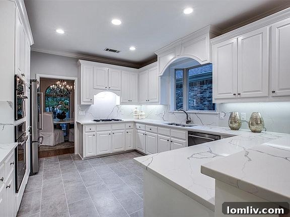 Modern Kitchen with Brand New Countertops and Premium Finishes