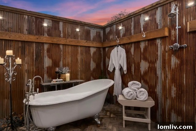 East Creek Cottage Firepit: Cozy Evening Ambiance for Two