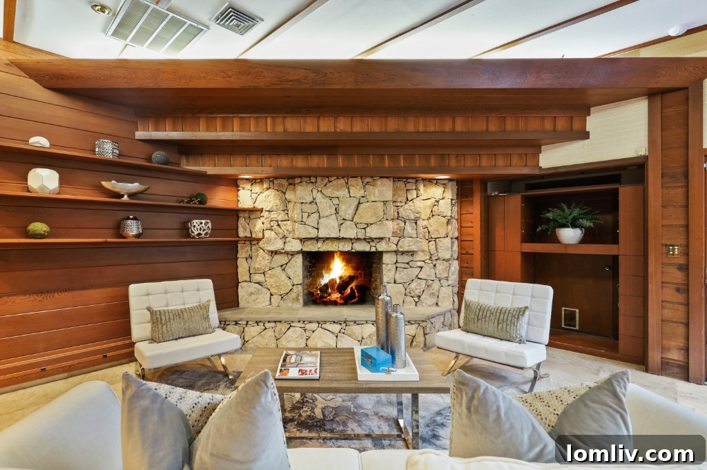 Entertainment Area with Bar and Seating