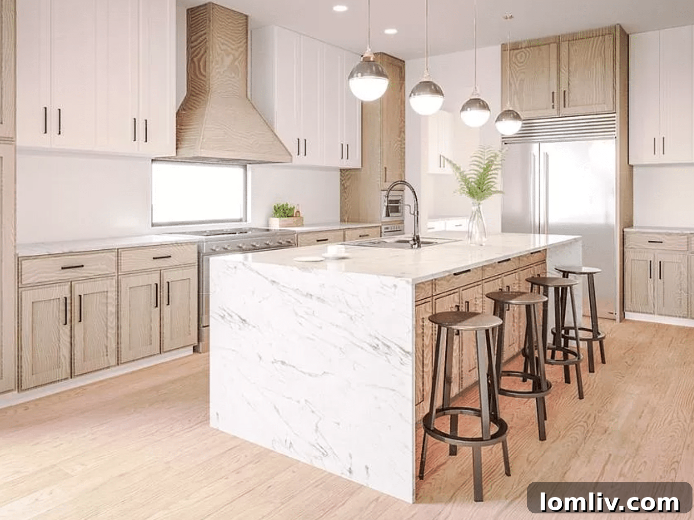 Luxurious Bathroom with Gold Accents in New Lakewood Build